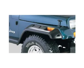 Bushwacker Fender Flares Cutout Style 2Pc Front Jeep Front