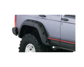 Bushwacker Fender Flares Cutout Style 2Pc Rear Jeep Cherokee 1984-2001