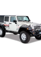 Bushwacker Fender Flares Max Pocket Style 2pc Rear Jeep Wrangler 2007-2017                                     - 10044-02 - Image 2