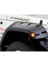 Bushwacker Fender Flares Max Pocket Style 2Pc Front Jeep Wrangler 2007-2017                                     - 10045-02 - Image 5