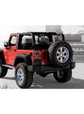 Bushwacker Fender Flares Max Pocket Style 2pc Rear Jeep Wrangler 2007-2017                                     - 10046-02 - Image 3