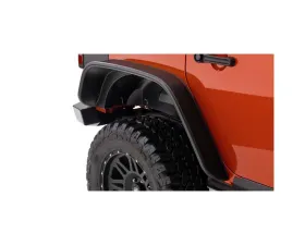 Bushwacker Fender Flares Flat Style 2Pc Rear Jeep Wrangler 2007-2017