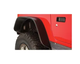 Bushwacker Fender Flares Flat Style 2Pc Rear Jeep Wrangler 1997-2006