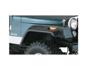 Bushwacker Fender Flares Cutout Style 2Pc Front Jeep Front