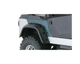 Bushwacker Fender Flares Cutout Style 2Pc Rear Jeep