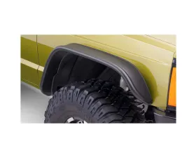 Bushwacker Fender Flares Flat Style 2Pc Front Jeep Cherokee 1984-2001