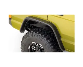 Bushwacker Fender Flares Flat Style 2Pc Rear Jeep Cherokee 1984-2001