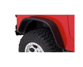 Bushwacker Fender Flares Flat Style 2Pc Rear Jeep Wrangler 1987-1995