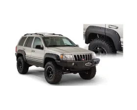 Bushwacker Fender Flares Cutout Style 2Pc Rear Jeep Grand Cherokee 1999-2004
