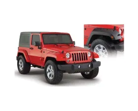 Bushwacker Fender Flare Jeep Wrangler Front 2007-2016
