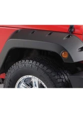 Bushwacker Fender Flare Jeep Wrangler Front 2007-2016                                     - 10077-02 - Image 2