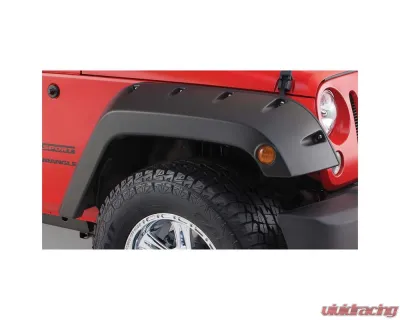 Bushwacker Fender Flare Jeep Wrangler Front 2007-2016 - 10077-02