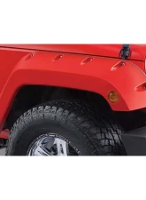 Bushwacker Fender Flare Jeep Wrangler Front 2007-2016                                     - 10077-02 - Image 3
