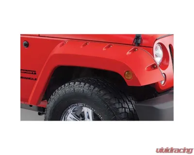 Bushwacker Fender Flare Jeep Wrangler Front 2007-2016 - 10077-02