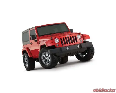 Bushwacker Fender Flare Jeep Wrangler Front 2007-2016 - 10077-02