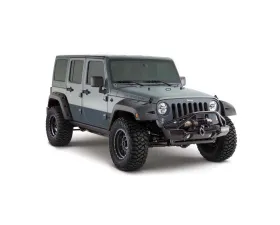 Bushwacker FENDER FLARES POCKET STYLE 2PC Jeep Wrangler Rear 2007-2017