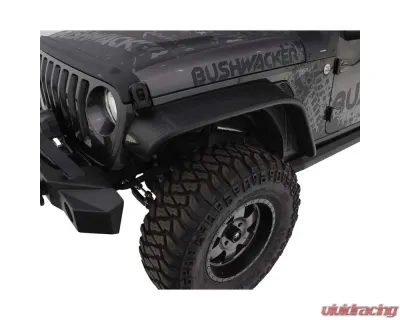 Bushwacker Fender Flares Flat Style 2Pc Front 1948 - 10101-07