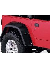 Bushwacker FF MAX POCKET STYLE 4PC Jeep Wrangler Front and Rear 1997-2006                                     - 10908-07 - Image 3