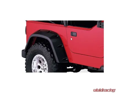 Bushwacker FF MAX POCKET STYLE 4PC Jeep Wrangler Front and Rear 1997-2006 - 10908-07