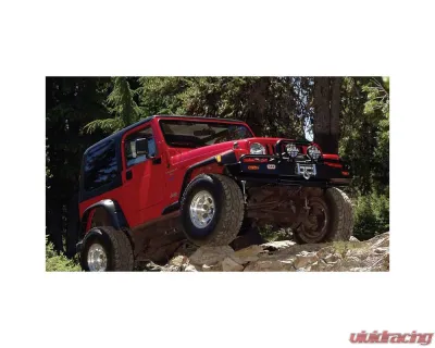 Bushwacker FF MAX POCKET STYLE 4PC Jeep Wrangler Front and Rear 1997-2006 - 10908-07