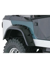 Bushwacker Fender Flares Cutout Style 4Pc Jeep Front and Rear                                     - 10910-07 - Image 3
