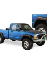 Bushwacker Fender Flares Cutout Style 4Pc Jeep Front and Rear                                     - 10912-07 - Image 6