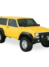 Bushwacker Fender Flares Cutout Style 4Pc Jeep Front and Rear                                     - 10912-07 - Image 5