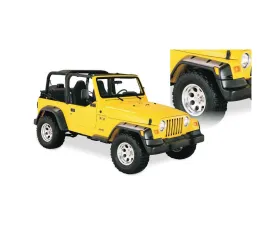 Bushwacker Fender Flares Large Pocket Style Jeep Wrangler 1997-2006