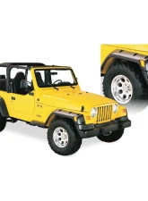 Bushwacker Fender Flares Large Pocket Style Jeep Wrangler 1997-2006                                     - 10913-07 - Image 5