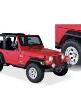 Bushwacker FENDER FLARES POCKET STYLE 4PC Jeep Wrangler Front and Rear 1997-2006                                     - 10917-07 - Image 6
