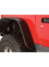 Bushwacker Fender Flares Flat Style 4Pc Jeep Wrangler 1997-2006                                     - 10920-07 - Image 3