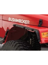 Bushwacker Fender Flares Flat Style 4Pc Jeep Wrangler 1997-2006                                     - 10920-07 - Image 4