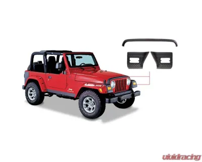 Bushwacker TRAIL ARMOR Jeep Wrangler 1997-2006 - 14005