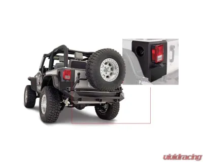 Bushwacker TRAIL ARMOR Jeep Wrangler 2007-2017 - 14009