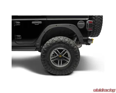 Bushwacker Trail Armor Fender Delete Kit for 18-21 Jeep Wrangler 2-dr;4-dr Jeep Wrangler 2018-2021 - 14096