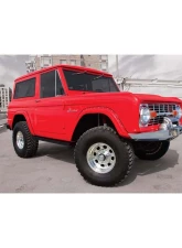 Bushwacker Fender Flares Cutout Style 2Pc Front Ford Bronco 1966-1977                                     - 20001-07 - Image 2