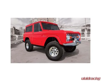 Bushwacker Fender Flares Cutout Style 2Pc Front Ford Bronco 1966-1977 - 20001-07