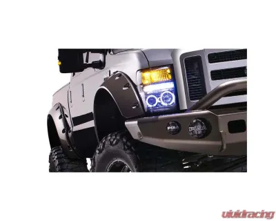 Bushwacker Fender Flares Cutout Style 2Pc Front Ford 2008-2010 - 20047-02