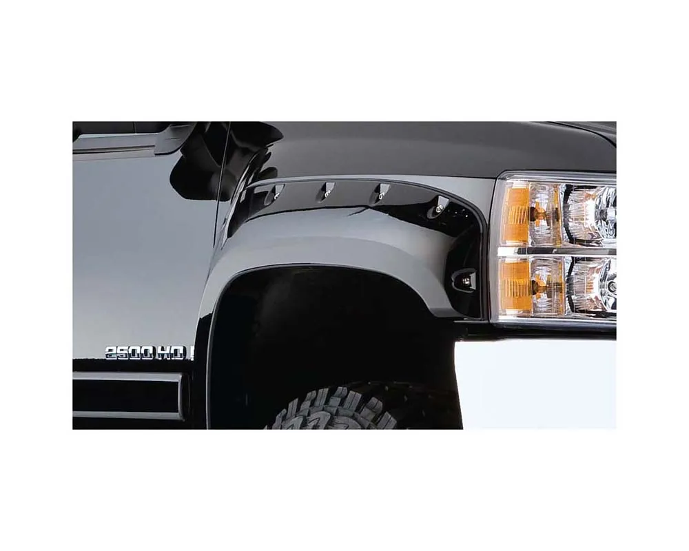 Bushwacker Fender Flares Cutout Style 2Pc Front Ford - 20073-02