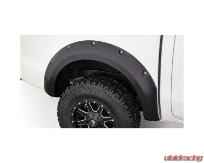 Bushwacker 11-15 Ford Ranger T6 Pocket Style Flares 2pc 60.0/61.0in Bed - Black - 20090-02