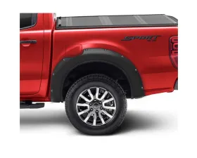 Bushwacker 2019-2021 Ford Ranger Pocket Style Flares 2pc SuperCrew 60in Bed - Black
