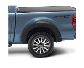 Bushwacker 2019-2021 Ford Ranger Pocket Style Flares 2pc SuperCab 72in Bed - Black