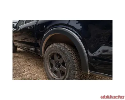 Bushwacker Rear 2-Piece Black Smooth Finish OE Style Fender Flares Ford F-150 2021-2022 - 20130-02