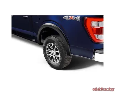 Bushwacker Rear 2-Piece Black Smooth Finish OE Style Fender Flares Ford F-150 2021-2022 - 20130-02