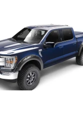 Bushwacker Pocket Style Fender Flares 2 pc Front - Black YJ FF Ford F-150 2021-2022                                     - 20135-02 - Image 3