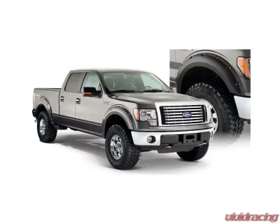 Bushwacker FENDER FLARES POCKET STYLE 4PC Ford F-150 Front and Rear 2009-2014 - 20929-02