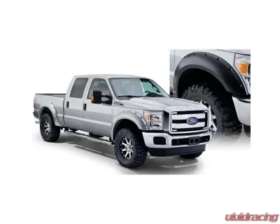 Bushwacker FENDER FLARES POCKET STYLE 4PC Ford Front and Rear - 20931-02