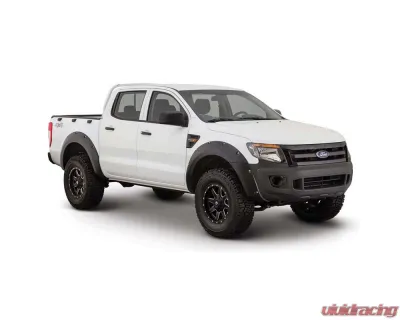Bushwacker 11-15 Ford Ranger T6 Pocket Style Flares 4pc - Black - 20934-02