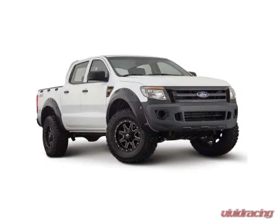 Bushwacker 11-15 Ford Ranger T6 Pocket Style Flares 4pc - Black - 20934-02