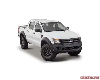 Bushwacker 11-15 Ford Ranger T6 Pocket Style Flares 4pc - Black - 20934-02